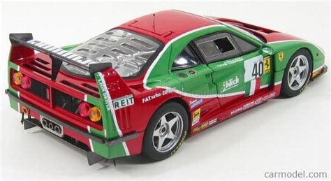 Mattel Hot Wheels V Scale Ferrari F Lm Competizione N H Le Mans Red Green