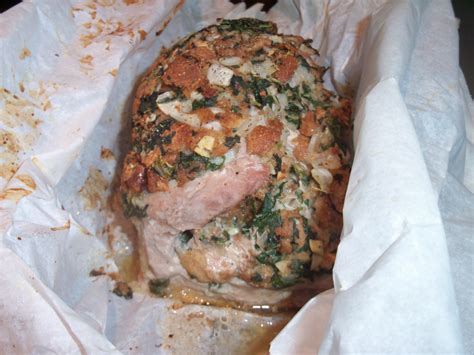 Spinach Stuffed Pork Roast Putting It All On The Table
