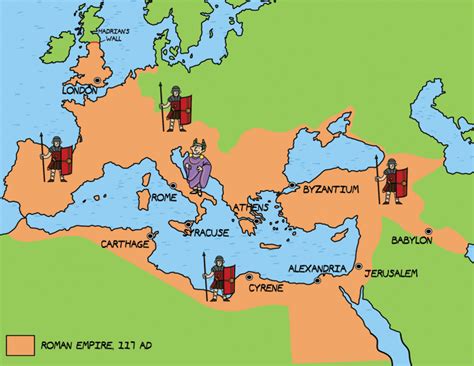 Geography Of Ancient Rome Map Skills