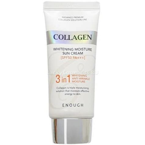Enough Collagen Whitening Moisture Sun Cream 3 in 1 SPF50+ PA ...