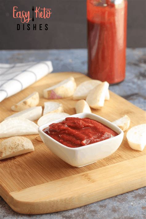 Super Easy Homemade Ketchup Low Carb Keto Easy Keto Dishes