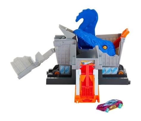 Hot Wheels City Zestaw Atak T Rexa Pojazdy tory i garaże Sklep
