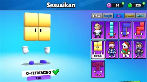 SKIN TERAKHIR TETRIS YANG KE 7 KU DI STUMBLE GUYS Stumble Guys