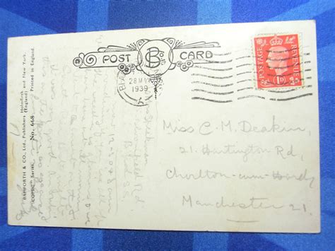 Bamforth Comic Postcard S Nude Women In Bath Insurance Man Theme