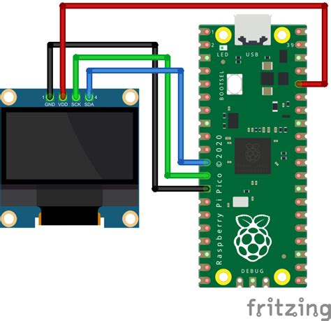 Électronique en amateur Écran OLED SH1106 et Pico