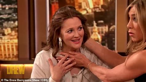 Drew Barrymore Experiences Her First Ever Hot Flash On Her Show With Jennifer Aniston Daily
