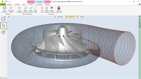 CFturbo Software para el diseño de turbinas