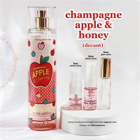 Champagne Apple Honey Bath And Body Works Body Mist Bbw Decant Ml