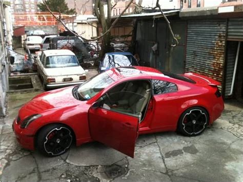 Infiniti G35 Coupe Red Sexy Cars Street Cars Super Cars