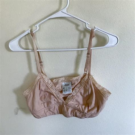 Nude Pink Lace Bralette Really Cute And Depop