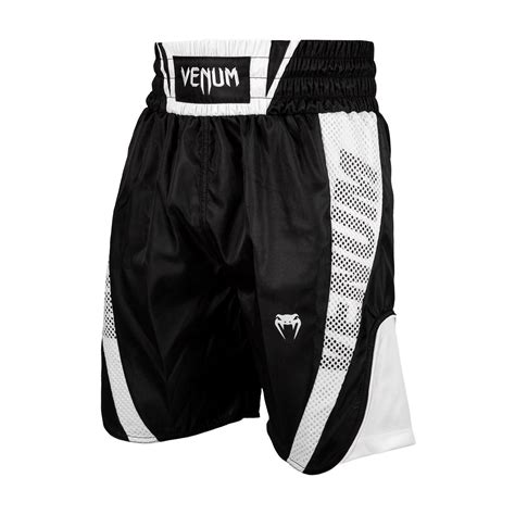 Venum Elite Pro Boxing Shorts Blackwhite Martial Arts Ireland