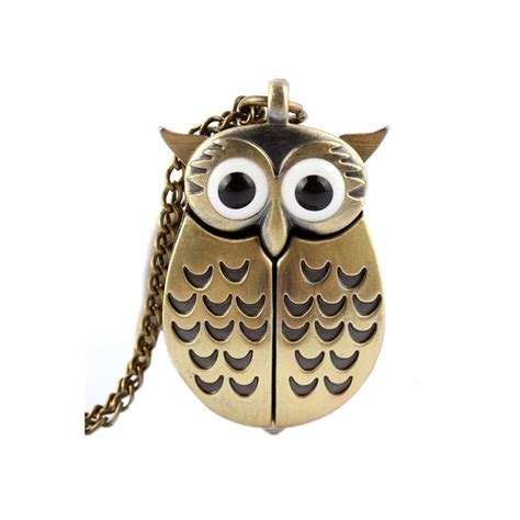 Bronzen Uil Zakhorloge Flipping Creatieve Zakhorlo Grandado