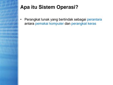 SOLUTION 01 So Pendahuluan Sistem Operasi Studypool