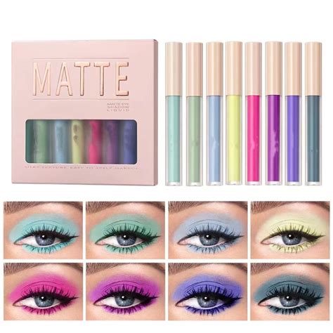Amazon Maepeor Matte Liquid Eyeshadow Colors Neutral Naked
