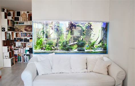 Подвесной аквариум на стену - 23 фото