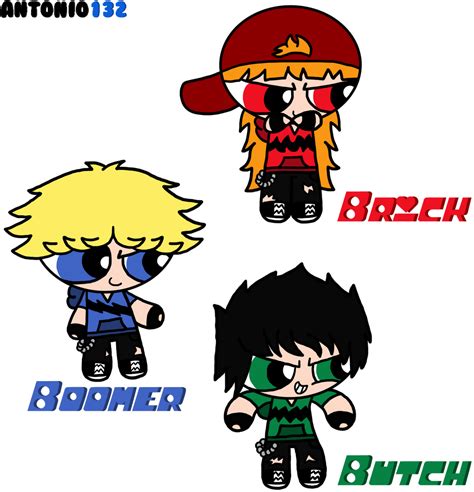 The Rowdyruff Boys By Antonio132 On Deviantart