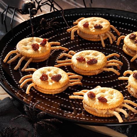 Spooky Spider Snacks Recipe Snack Recipes Halloween Potluck