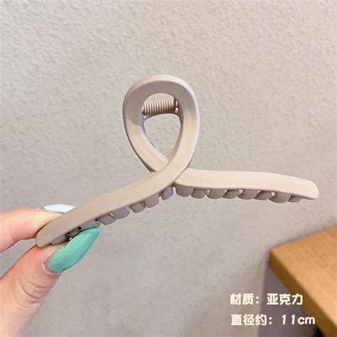 Kẹp tóc càng cua hàn quốc nhám cỡ lớn cute màu pastel xinh đẹp nhiều mẫu cho nữ hot trend KC60