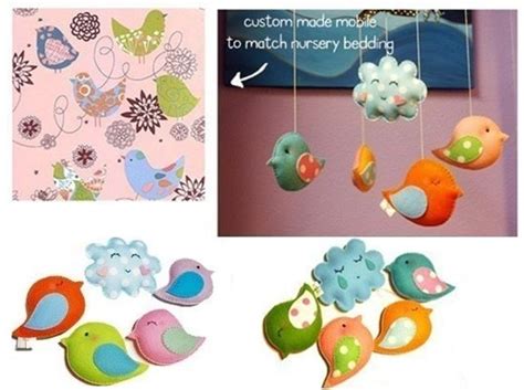 Handmade Wool Felt Deco Mobiles Inhabitots