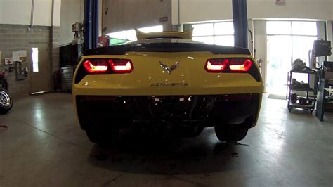 7 Day Old C7 Corvette Exhaust Upgrade Youtube