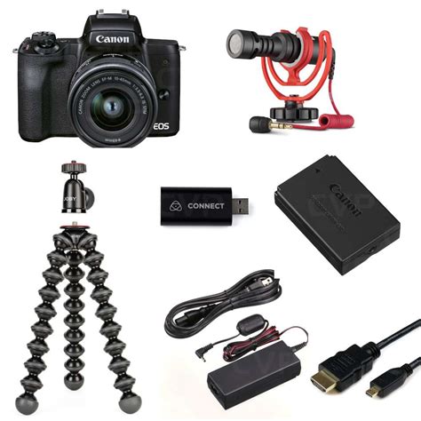 Buy - Canon EOS M50 Mark II Premium Live Stream Kit (4728C038)