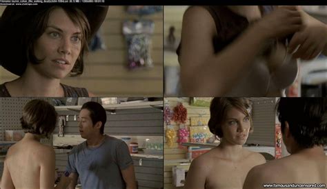 The Walking Dead Lauren Cohan Celebrity Sexy Nude Scene Beautiful