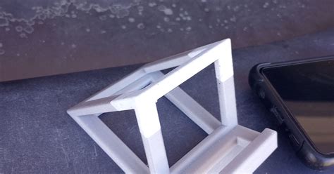 Low Poly Phone Stand By Chris Ostrom Download Free Stl Model