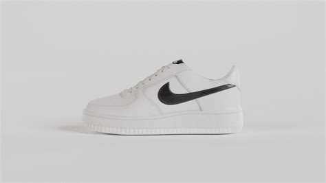 Nike Air Force 1 Shoes Free 3d Model Cgtrader