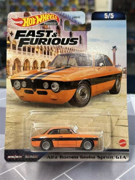 Hot Wheels Premium Fast Furious Alfa Romeo Giulia Sprint Gta Picclick Uk