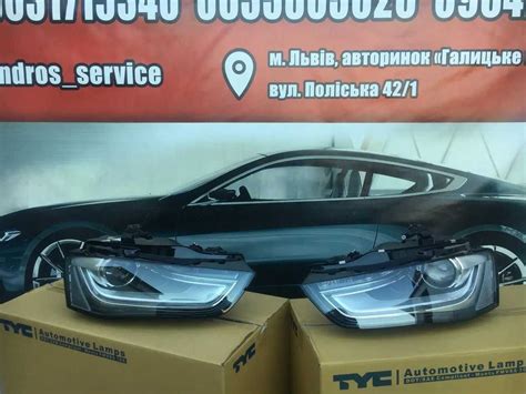 Audi A4 B8 фара Ауди А4 Б8 2013-2016 туманка фари фары: 250 $ - Передні ...