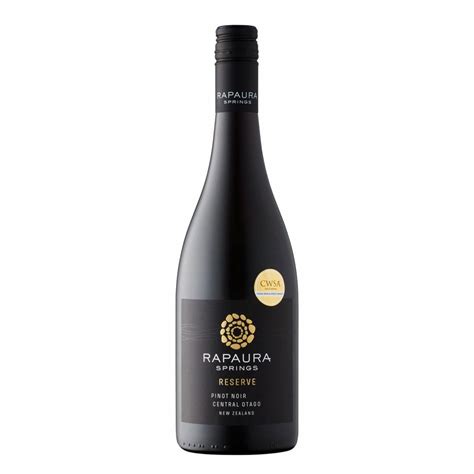 RAPAURA SPRINGS RESERVE PINOT NOIR 750ML | Winebros