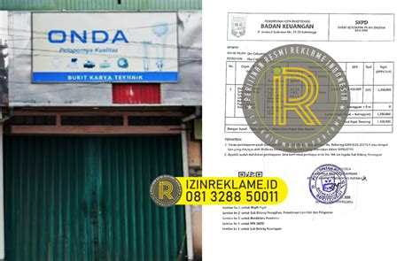 Contoh Surat Permohonan Izin Reklame Izinreklameid
