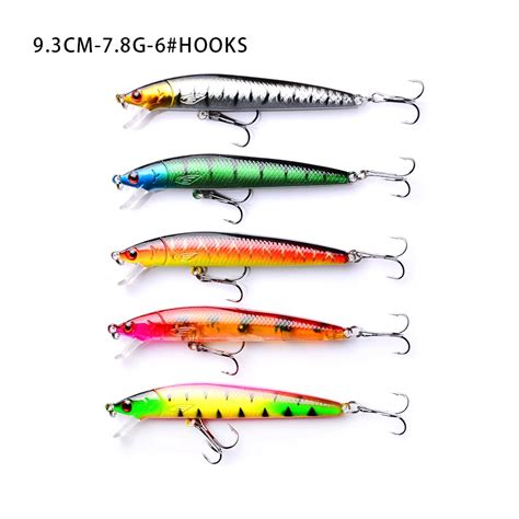 Купить 43 шт. смешанные рыболовные приманки гольян воблеры на окуня ...