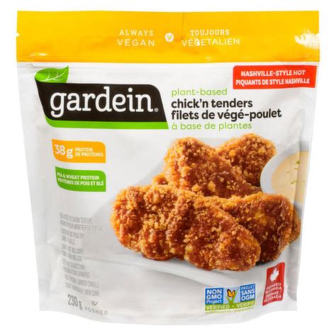 Gardein Plant Based Chickn Tenders Nashville Style Hot
