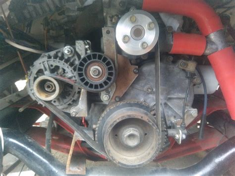 Примерка натяжителя ремня от ЗМЗ 406 на ЗМЗ 402 — ГАЗ Газель, 2,3 л ...