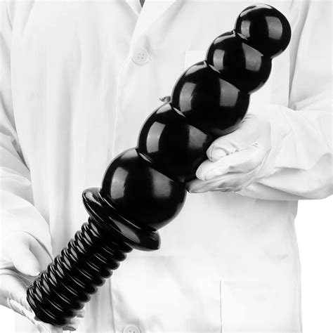 Amazon Gienocy XXL Huge Thick Anal Beads Butt Plug With With Non Slip Handle Long Anal