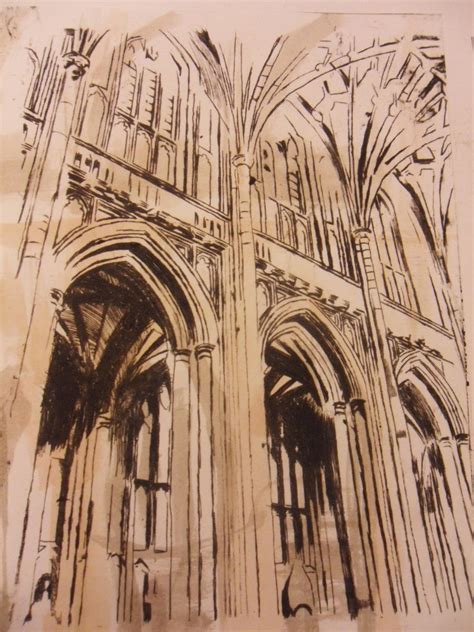 Architecture Etching 03 By Mrjums On Deviantart