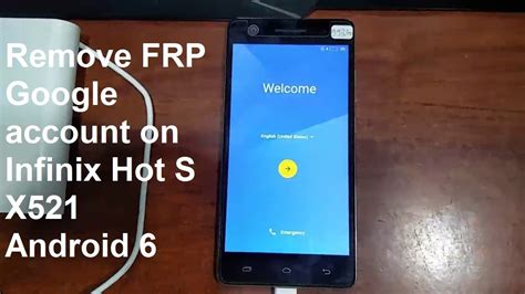 How To Remove Google Account On Infinix Hot S X Android Youtube