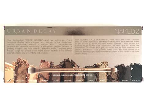 Urban Decay Naked 2 Eyeshadow Palette Review Swatches