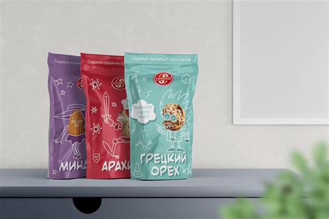 Редизайн упаковки для орехов :: Behance