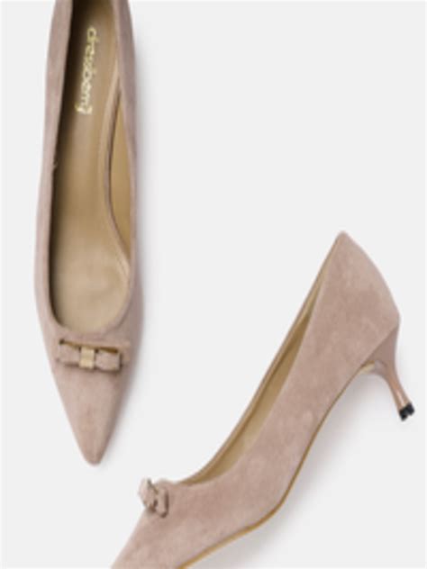 Buy DressBerry Women Nude Coloured Solid Pumps Heels For Women Myntra