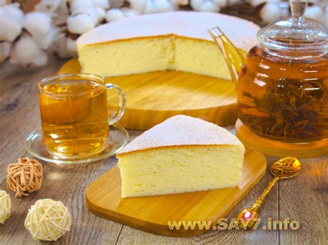 Японский хлопковый чизкейк