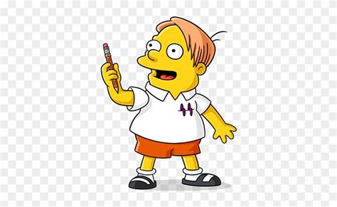 martin prince cartoon  transparent png clipart images