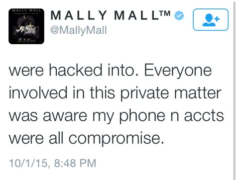 Rhymes With Snitch Celebrity And Entertainment News Mally Mall Denies Leaking Sex Tape