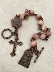 All Beautiful Catholic Beads: Past Rosary Bracelets Gallery