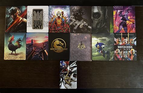My steelbook collection so far! : r/gaming