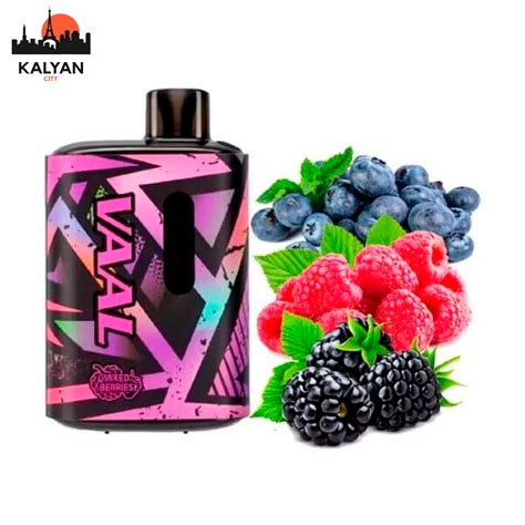 VAAL E5000 Mixed Berries (Микс Ягод): купить одноразовую сигарету Ваал ...