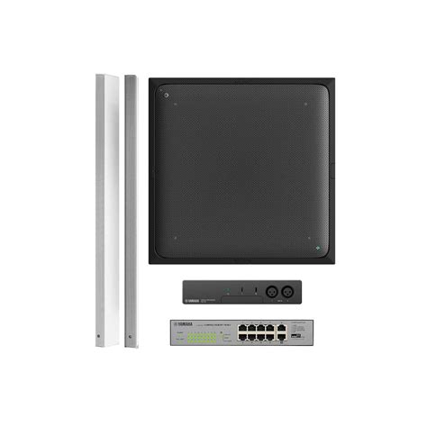 Yamaha Uc Adecia Ceiling Bundle Rm Ceiling Mic Black Rm Audio