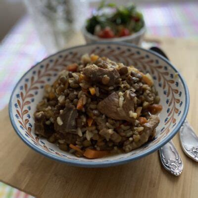 Перловая каша с мясом - рецепт приготовления