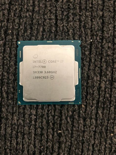 Used Intel Core i7-7700 3.60GHz Socket LGA1151 Desktop CPU SR338 ...